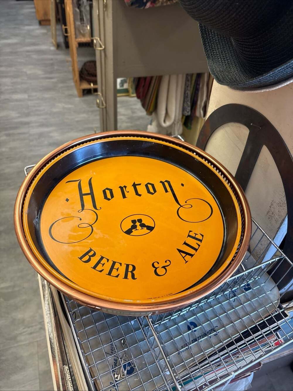 Vintage Horton Beer And Ale Metal Advertising Tray
